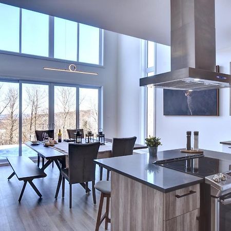 Villa Chalet Serenity - Mont Tremblant Ski - Spa Sauna Wifi Tv Privet Chic Modern House La Conception Exterior foto