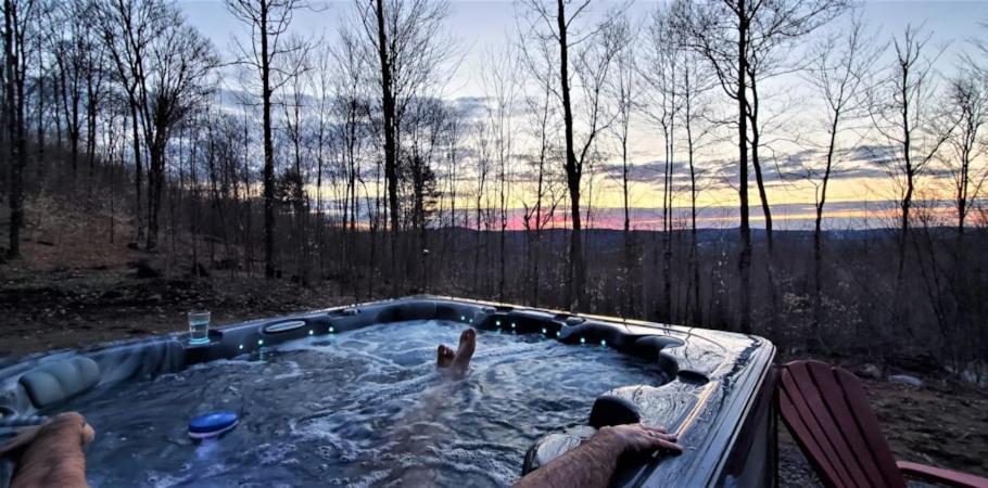 Villa Chalet Serenity - Mont Tremblant Ski - Spa Sauna Wifi Tv Privet Chic Modern House La Conception Exterior foto