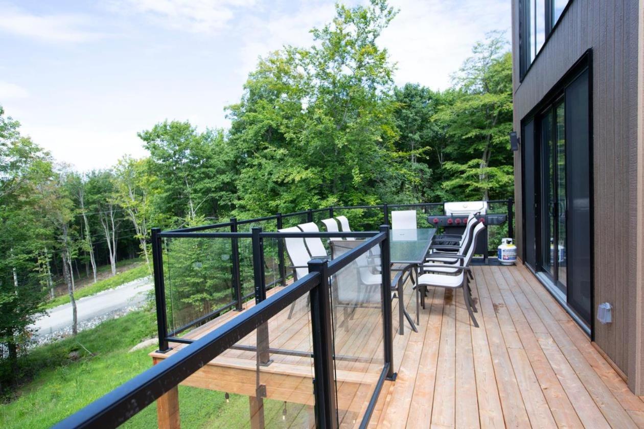 Villa Chalet Serenity - Mont Tremblant Ski - Spa Sauna Wifi Tv Privet Chic Modern House La Conception Exterior foto