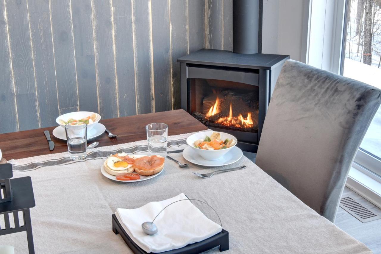 Villa Chalet Serenity - Mont Tremblant Ski - Spa Sauna Wifi Tv Privet Chic Modern House La Conception Exterior foto