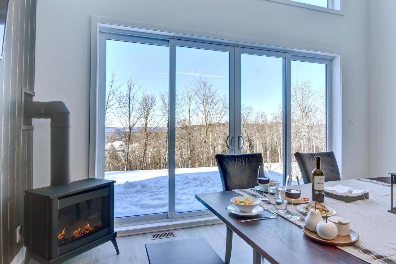 Villa Chalet Serenity - Mont Tremblant Ski - Spa Sauna Wifi Tv Privet Chic Modern House La Conception Exterior foto