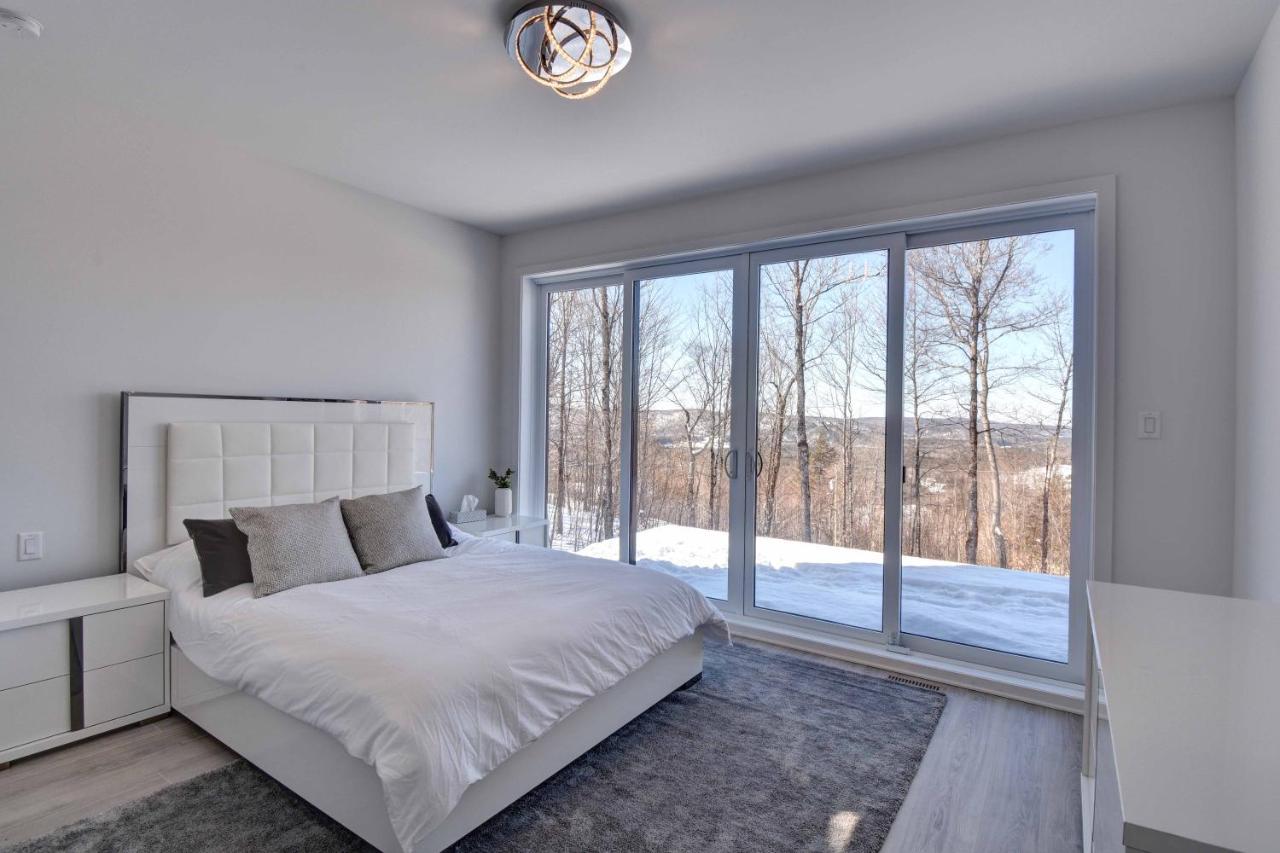 Villa Chalet Serenity - Mont Tremblant Ski - Spa Sauna Wifi Tv Privet Chic Modern House La Conception Exterior foto