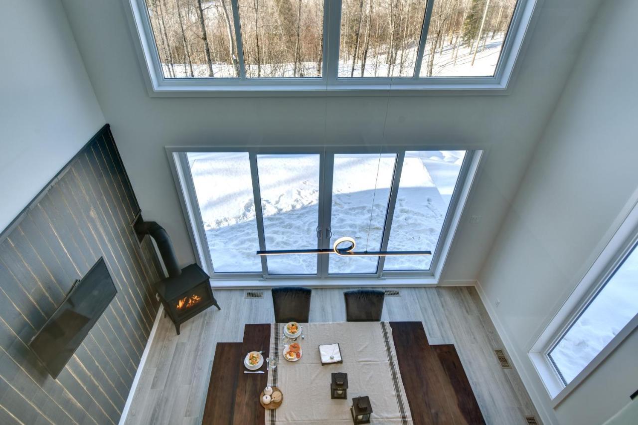 Villa Chalet Serenity - Mont Tremblant Ski - Spa Sauna Wifi Tv Privet Chic Modern House La Conception Exterior foto